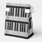 Piano Toetsenbord Aangepaste Favoriet Box Bedankdoosjes (Achterkant)