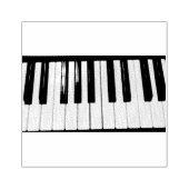Piano Toetsenbord Foto Rubberstempel (Afrduk)