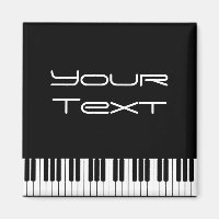 Piano-toetsenbord Magnet