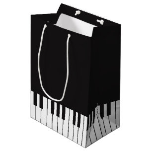 Piano-toetsenbord met cadeau medium cadeauzakje