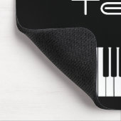 Piano-toetsenbord Mousepad Muismat (Hoek)