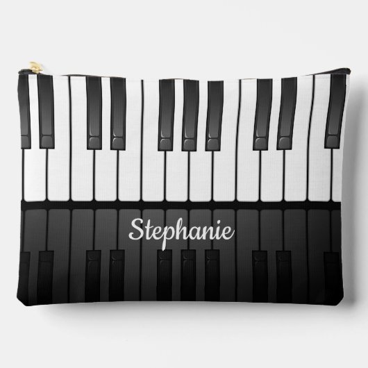 Piano Toetsenbord Ontwerp Accessoire Bag Etui (Voorkant)