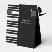 Piano-toetsenbord voor draagtas bedankdoosjes (Achterkant)