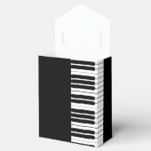 Piano-toetsenbord voor draagtas bedankdoosjes (Geopend)