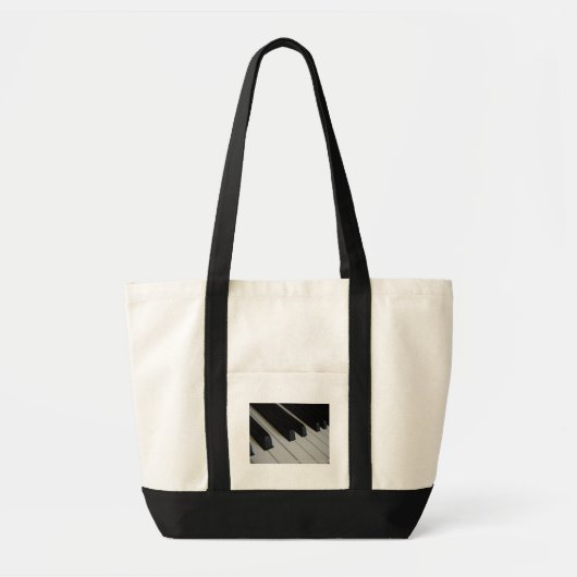 Piano/ Tote Bag (Voorkant)