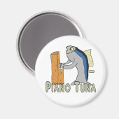 Piano Tuner (tonijn) Magneet (Voorkant / Achterkant)