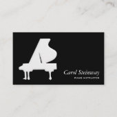 Piano Visitekaartje (Voorkant)
