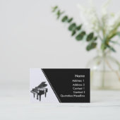 Piano Visitekaartje (Staand voorkant)