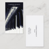 Piano-Visitekaartje Visitekaartje (Voorkant / Achterkant)