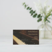 Piano-Visitekaartje Visitekaartje (Staand voorkant)