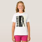 Piano Woman T-shirt (Voorkant volledig)