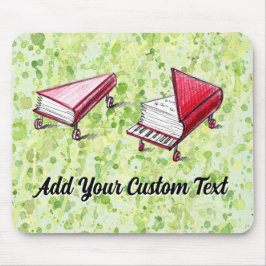 Pianoboeken op wielen Artistieke transformatie Lim Muismat