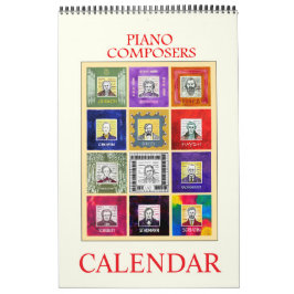 Pianocomponistenkalender Kalender