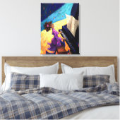 Pianoconcert Canvas Afdruk (Insitu (Slaapkamer))