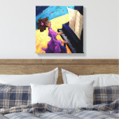 Pianoconcert Canvas Afdruk (Insitu (Slaapkamer))