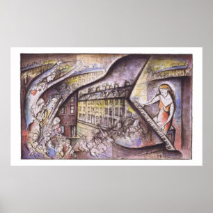 Pianoconcert in Grantham Flat Minor - Poster