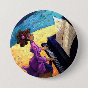 Pianoconcert Ronde Button 7,6 Cm