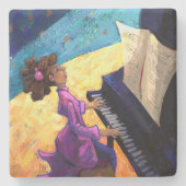 Pianoconcert Stenen Onderzetter (Voorkant)