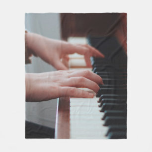 Pianodesign Fleece Deken