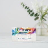 Pianodocent Muziekdocent Visitekaartje (Staand voorkant)