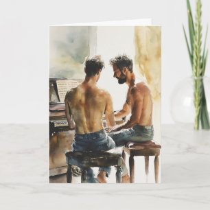 Pianoduet Zonlicht Kaart