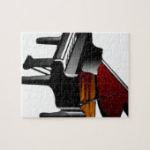 pianoglanzwart legpuzzel (Horizontaal)