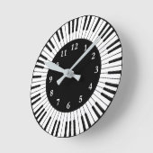 Pianoketoetsen Design  Ronde Klok (Hoek)
