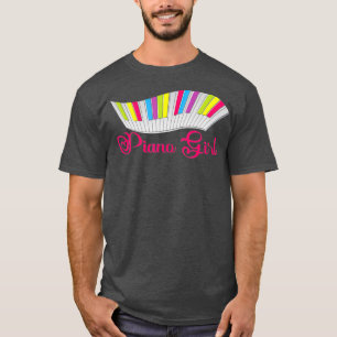 Pianokiespianspeler Musical Pianist Keyboard T-shirt
