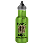 Pianokoning van instrumenten waterfles  (Rechts)