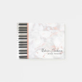 Pianolessen ontwerpen post-it® notes (Voorkant)