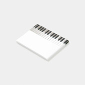 pianomuziek post-it® notes (Schuin)