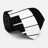 pianonecktie stropdas (Opgerold)