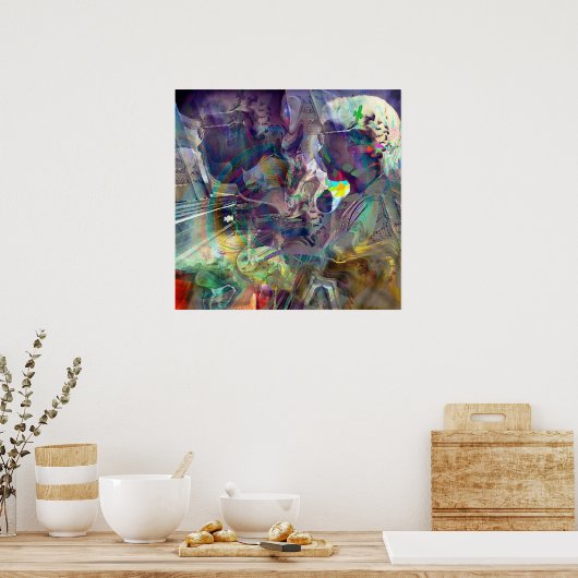 Pianooefening Poster (Keuken)