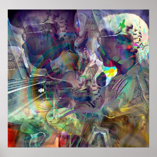 Pianooefening Poster (Voorkant)