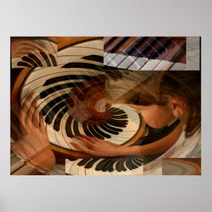 Pianooefening Poster