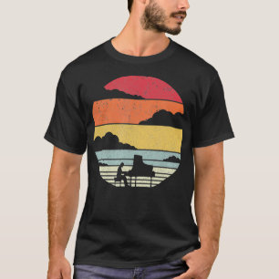 Pianoretrostijl voor pianist t-shirt