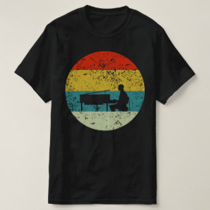 pianorretro  silhouette 70s t-shirt