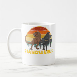 Pianosaurus Pianist Speel Pianos Koffiemok