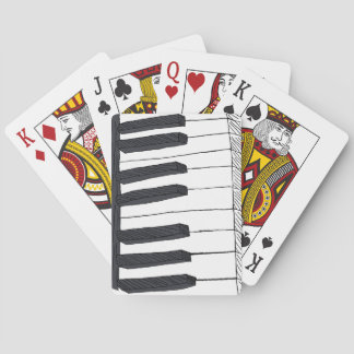 Pianosleutels Deck van kaarten