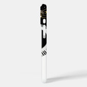Pianosleutels en gouden Muzieknoten Case-Mate iPhone Case (Achterkant / Links)