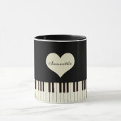 Pianosleutels Mok (Midden)