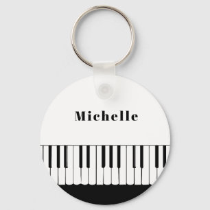Pianosleutels sleutelhanger voor kinderen, pianist