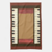 pianosleutels voor grenskeukenhanddoek theedoek (Verticaal)
