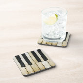 Pianotoetsen Bier Onderzetter (Rechterzijde)
