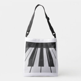 Pianotoetsen Crossbody Tas