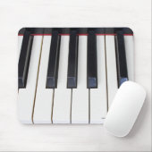 Pianotoetsen Muismat (Met muis)