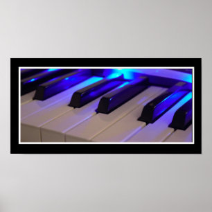 Pianotoetsen Poster