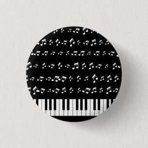 Pianotoetsen Ronde Button 3,2 Cm