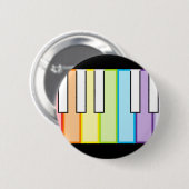 pianotoetsen ronde button 5,7 cm (Voorkant /achterkant)