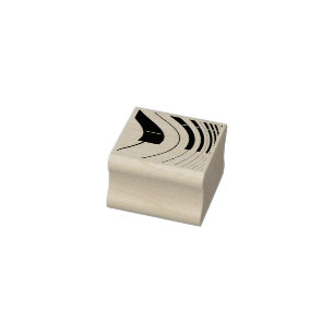 Pianotoetsen Vervormd Abstract Rubberstempel